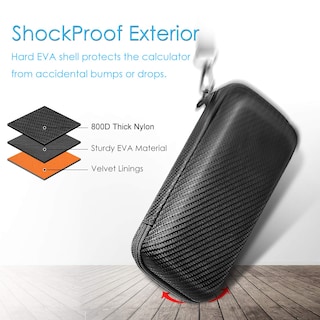 Foto 5 | Foto 5 | Funda De Transporte Para Calculadora Gráfica Fintie Para Ti-84 Plus Ce - Venta Internacional.