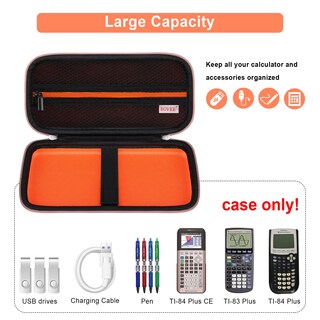 Foto 2 | Foto 2 | Estuche Rígido Para Calculadora Bovke Para Texas Instruments Ti-84 Plus Ce - Venta Internacional.