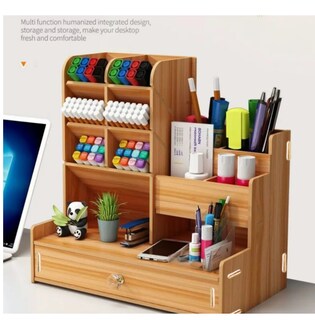 Foto 2 | Foto 2 | Organizador De Escritorio Xtellar cd Madera Con Cajonera