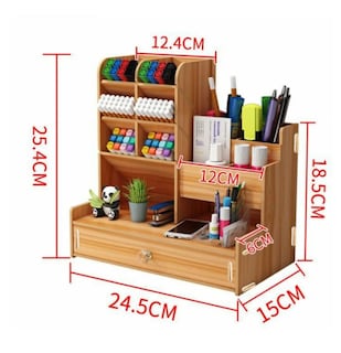 Foto 3 | Foto 3 | Organizador De Escritorio Xtellar cd Madera Con Cajonera