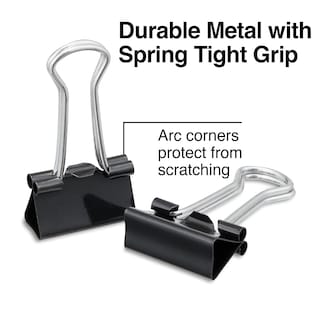 Foto 3 | Foto 3 | Binder Clips Staples 480114, Metal Negro, 19 Mm, 144 Unidades, Paquete - Venta Internacional.