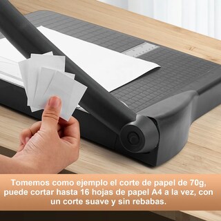 Foto 5 | Foto 5 | Guillotina Belug Cortador Afilado Papel Foto Tarjeta Multifunción Negro Manija Verde