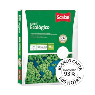 Foto 1 | Foto 1 | Papel Bond Scribe Ecológico Carta 75 Gr - 500 Hojas