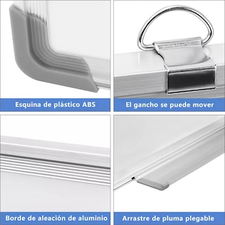 Foto 4 | Foto 4 | Pizarrón 30 x 40cm Eo Safe Imports Esi-16660 Blanco