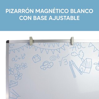Foto 4 | Foto 4 | Pizarrón Magnético Blanco Retráctil J0506 60x90 cm