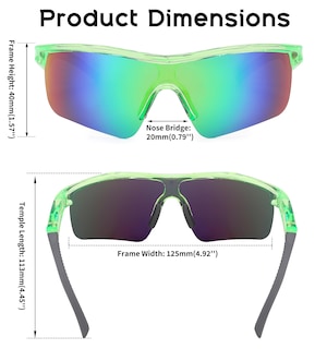 Foto 7 | Foto 7 | Gafas De Sol Feisedy Kids Baseball Polarized Tr90 Frame B2454 - Venta Internacional.