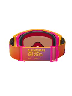 Foto 4 | Foto 4 | Gafas Alpinestars Supertech Mx Atv Mtb Off Road Amarillo/rosa - Venta Internacional.