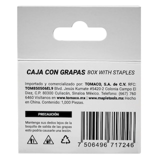Foto 5 | Foto 5 | 15000 Grapas 5/16'' Maple Tools P/ Tapicería Y Carpintería