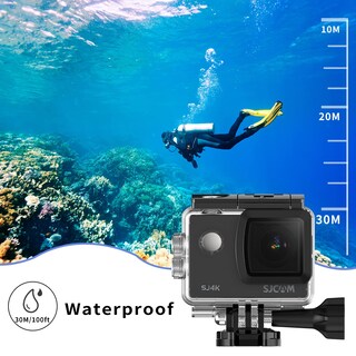 Foto 5 | Foto 5 | Cámara De Acción Sjcam Sj4000 4k 40 Mp Impermeable 30 M Con Acc - Venta Internacional.