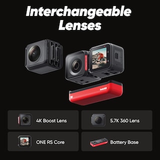 Foto 3 | Foto 3 | Cámara De Acción Insta360 One Rs Twin Edition 4k 60 Fps 48 Mp - Venta Internacional.