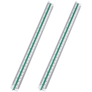 Foto 1 | Foto 1 | Regla Escalímetro  Ventdepot Mxagx-002 2 Piezas Blanco