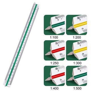 Foto 3 | Foto 3 | Regla Escalímetro  Ventdepot Mxagx-002 2 Piezas Blanco