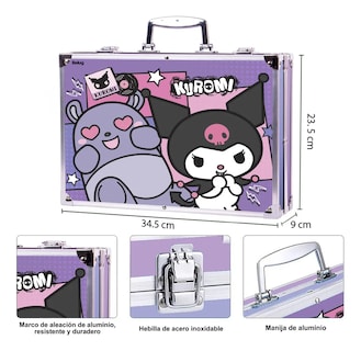 Foto 3 | Foto 3 | Set De Arte De Kuromi Belug Profesional Morado