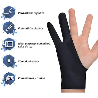 Foto 2 | Foto 2 | Guante Para Artista Y Diseñador Talla M