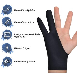 Foto 2 | Foto 2 | Guante Para Artista Y Diseñador Talla S