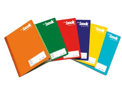 Foto 1 | Foto 1 | 6 Cuadernos Cosido Escolar Mybook Multicolor Cuadro Grande 100 Hojas