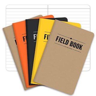 Foto 2 | Foto 2 | Cuaderno de Campo - Revista de Bolsillo 3.5''x5.5'' Elan Publishing Company Paquete de 5 en Kraft