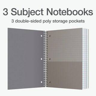 Foto 2 | Foto 2 | Cuaderno Oxford Rayado 150 Hojas 3 Piezas