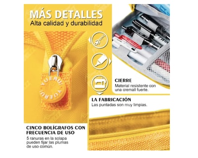 Foto 3 | Foto 3 | Estuche Xtellar Para Lápices Capacidad De 100 Lapiceras Organizador
