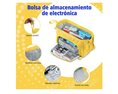 Foto 4 | Foto 4 | Estuche Xtellar Para Lápices Capacidad De 100 Lapiceras Organizador