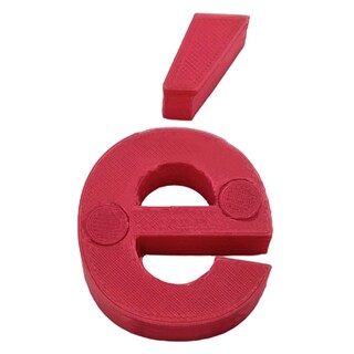Foto 1 | Foto 1 | Letra Decorativa 3d Art Mxafd-041 1 Pieza Roja