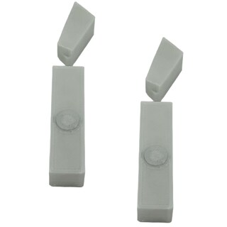 Foto 1 | Foto 1 | Letras Decorativa Creativa 3D Art 2 Piezas Gris
