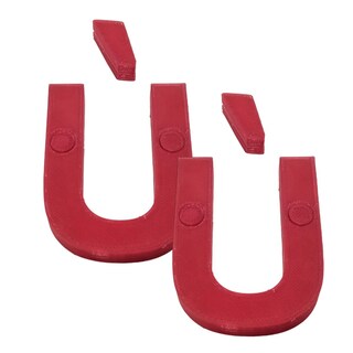 Foto 2 | Foto 2 | Letras 3D Art Mxafd-136 2 Piezas Rojo