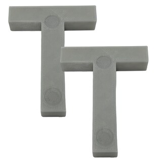 Foto 2 | Foto 2 | Letras Decorativa Para La Educación3d Art Mxafy-130 2 Piezas Gris