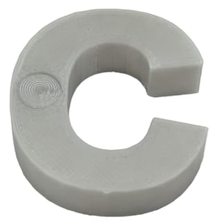 Foto 1 | Foto 1 | Alfabeto De Hogar 3d Para Aprender3d Art Mxafy-023 1 Pieza Gris