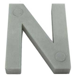 Foto 1 | Foto 1 | Letras 3D Art Mxafy-089 1 Pieza Gray