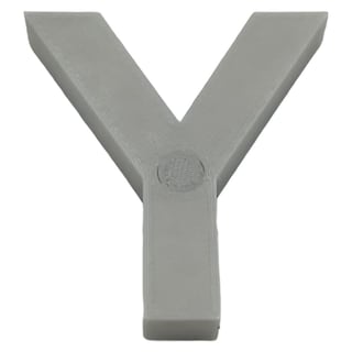 Foto 1 | Foto 1 | Letra Decorativa para Pared 3D Art MXAFY-161 1 Pieza Gris