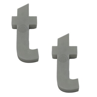 Foto 1 | Foto 1 | Letras Elegantes En 3d Para Casas3d Art Mxafy-132 2 Piezas Gris