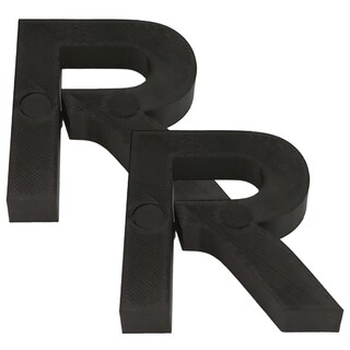Foto 1 | Foto 1 | Letras Proyectos Creativa 3D Art 2 Piezas Negro
