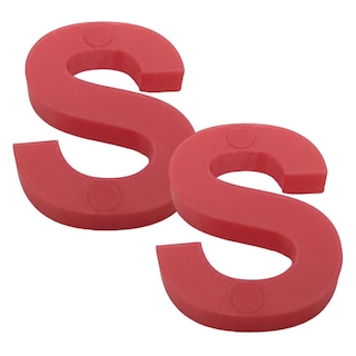 Foto 1 | Foto 1 | Letras 3D Art Mxafd-126 2 Piezas Rojo