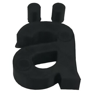 Foto 2 | Foto 2 | Letra Decorativa Creativas 3d Art Mxafb-015 1 Pieza Negra