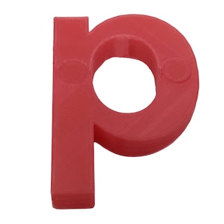 Foto 2 | Foto 2 | Letra 3D Art 1 Pieza Rojo