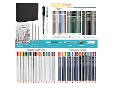 Foto 3 | Foto 3 | 96 Xtellar Piezas Kit De Lápices Picool Sketcher De Dibujo Pintura Y Boceto