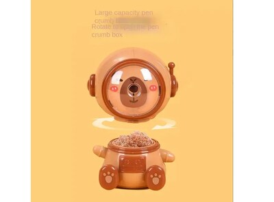 Foto 5 | Foto 5 | Xtellar Sacapuntas Astronauta Capibara, Afilador De Lápices Con Manivela Innovador