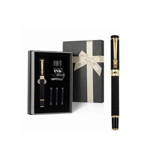 Foto 2 | Foto 2 | Elegante Pluma Estilografica De Alta Calidad Con Tres Puntas Lab.g Negro