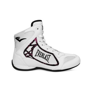 Foto 1 | Foto 1 | Botas Para Boxeo Everlast El-1129 Blanco Detalles Rosas