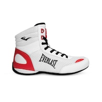 Botas Para Boxeo Everlast El-1114 Blanco-rojo