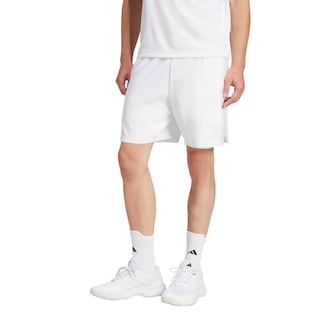 Foto 2 | Foto 2 | Shorts De Tenis Club Climacool 2 En 1 Adidas Blanco Hombre