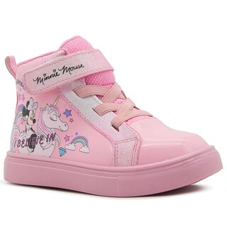 Foto 3 | Foto 3 | Tenis Bota Minnie Mouse Disney Charol Con Ajuste Velcro Rosa