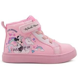 Foto 5 | Foto 5 | Tenis Bota Minnie Mouse Disney Charol Con Ajuste Velcro Rosa