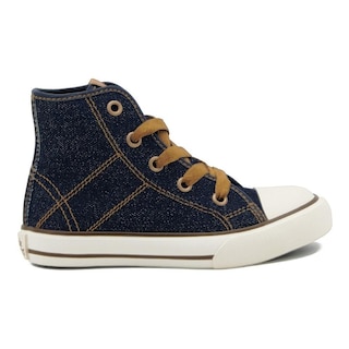 Foto 1 | Foto 1 | Tenis Bota Moda Lona Bubble Gummers Nagasaki Mezclilla Azul Marino