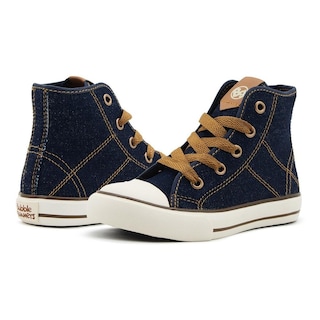 Foto 2 | Foto 2 | Tenis Bota Moda Lona Bubble Gummers Nagasaki Mezclilla Azul Marino