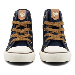 Foto 5 | Foto 5 | Tenis Bota Moda Lona Bubble Gummers Nagasaki Mezclilla Azul Marino