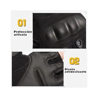 Foto 3 | Foto 3 | Guantes Belug Tacticos Militar Medio Dedo Motocicleta Y Bicicleta Negro Talla G