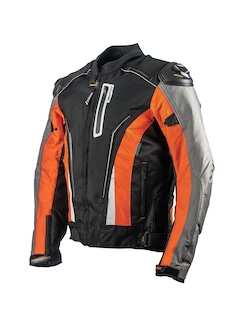 Foto 2 | Foto 2 | Chamarra Para Moto Immortale Confort Z Naranja/ Negro