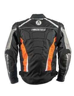 Foto 5 | Foto 5 | Chamarra Para Moto Immortale Confort Z Naranja/ Negro